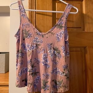 American Eagle floral tank top
